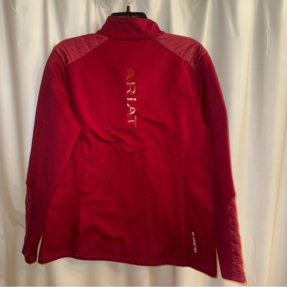 Ariat Tek Red Quarter-Zip Pullover - image 5